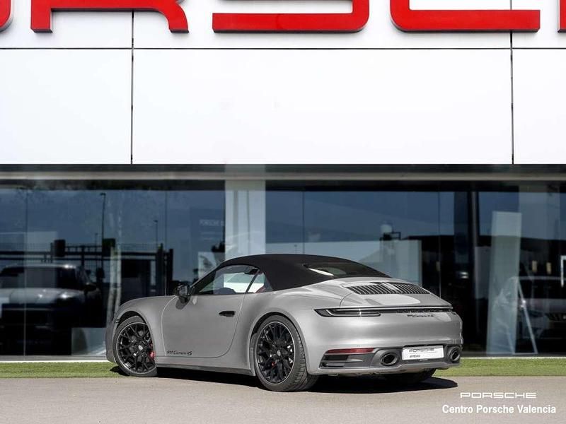 Usado Porsche 911 Carrera 4S Cabriolet 450 CV (330 kW) 2021 Gris / plata Descapotable