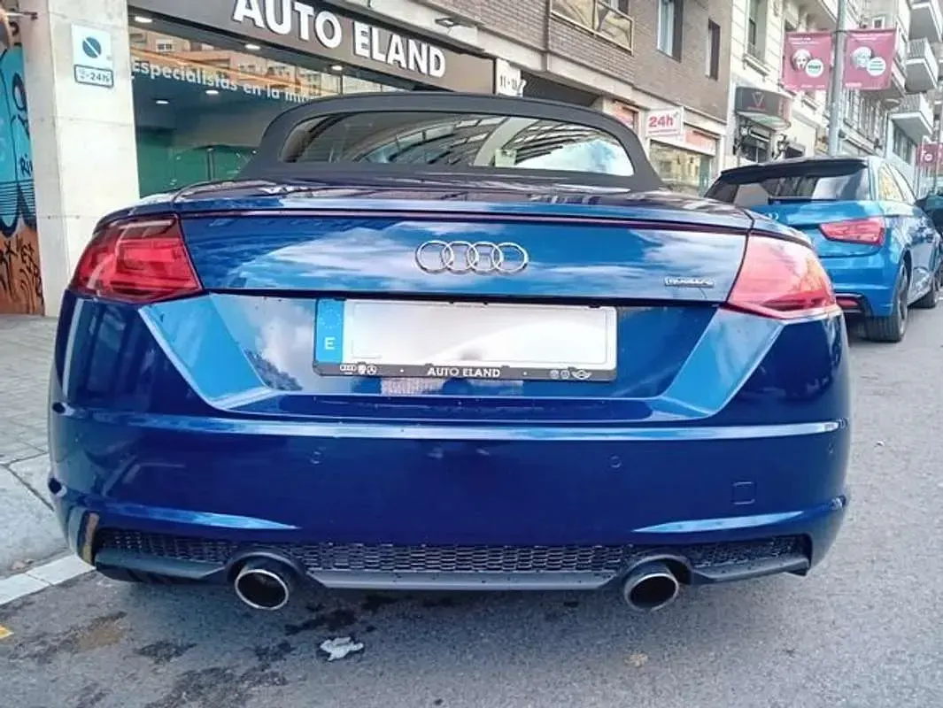 Usado Audi TT S-Line 230 CV (169 kW) 2018 Azul Coupe