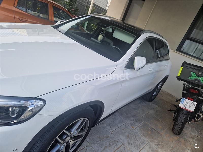 Blanco Usado 2016 Mercedes GLC220 AMG line SUV | 25.000 € (Precio justo) - Imagen 1/4