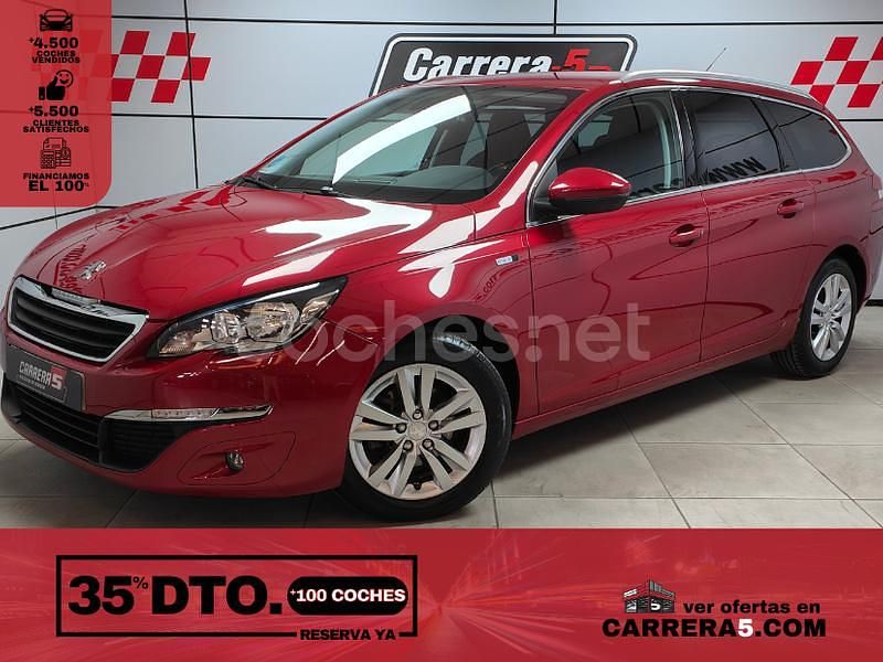 Rojo Usado 2015 Peugeot 308 GT Berlina | 7200 € (Super precio) - Imagen 1/4