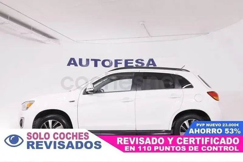 Usado Mitsubishi ASX Motion 117 CV (86 kW) 2014 Blanco SUV