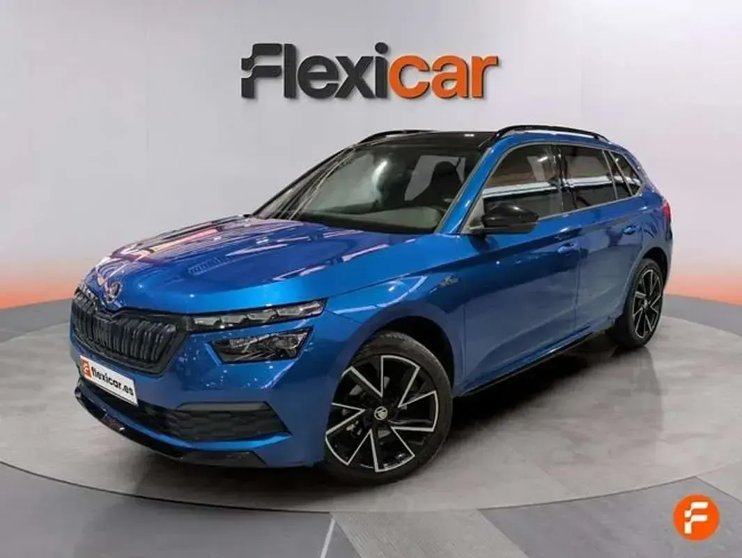 Usado Skoda Kamiq Monte Carlo 150 CV (110 kW) 2021 Azul SUV