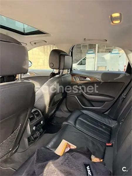 Usado Audi A6 204 CV (150 kW) 2012 Negro Berlina