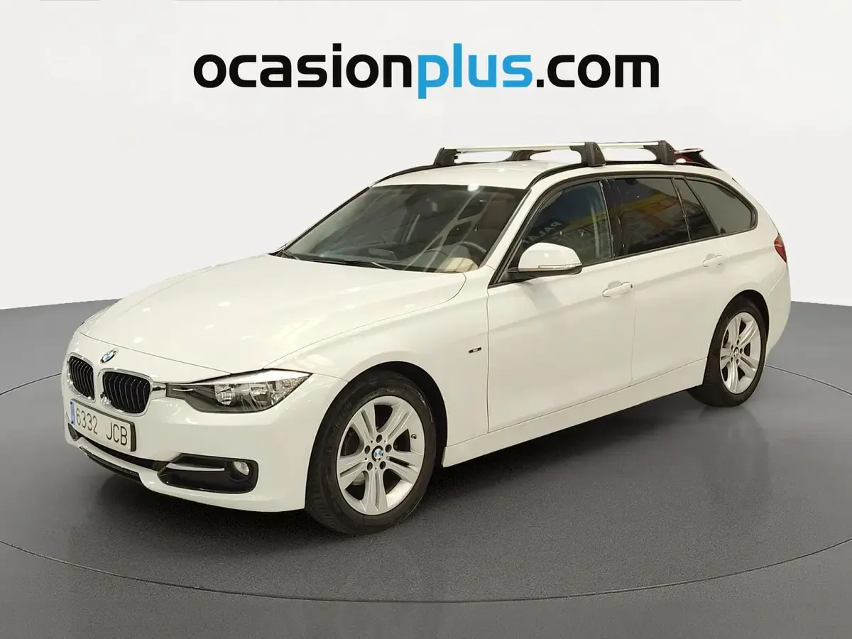 Usado BMW 318 143 CV (105 kW) 2015 Blanco Familiar
