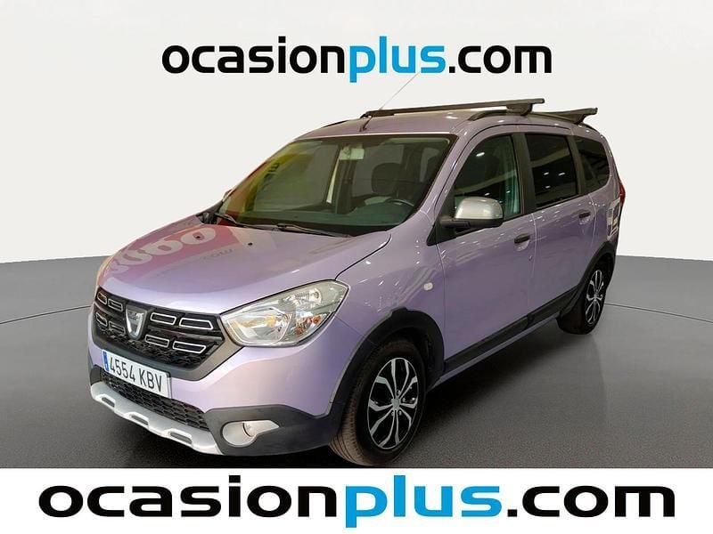 Azul Usado 2017 Dacia Lodgy Stepway Monovolumen | 12.490 € (Precio justo) - Imagen 1/4