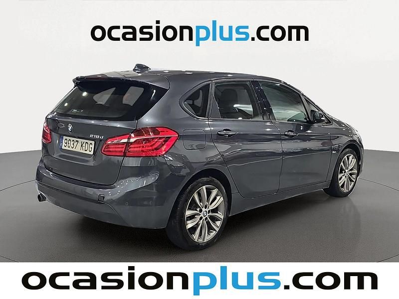 Usado BMW 218 Active Tourer 150 CV (110 kW) 2017 Gris Monovolumen