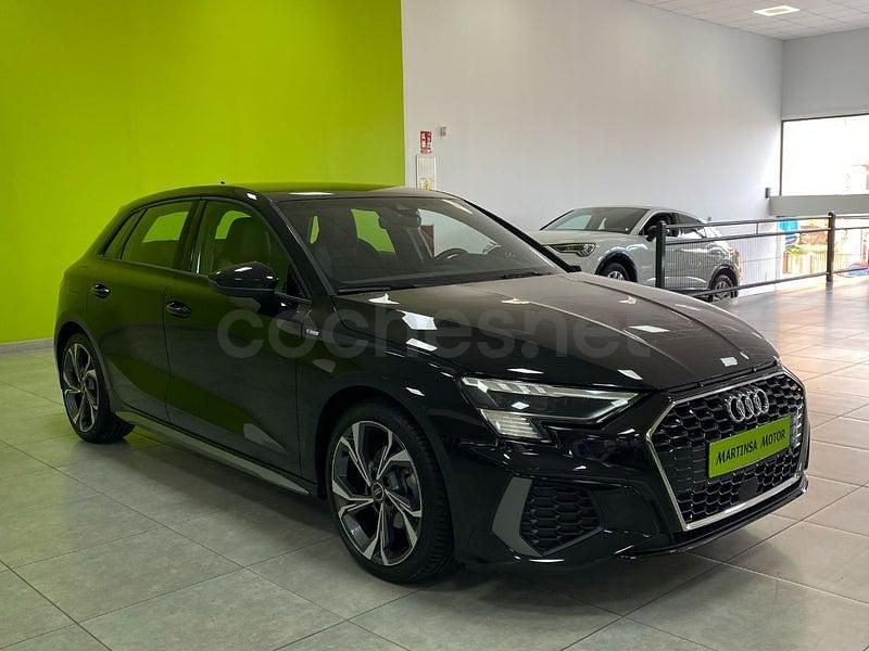 Usado Audi A3 S-Line 150 CV (110 kW) 2024 Negro Berlina