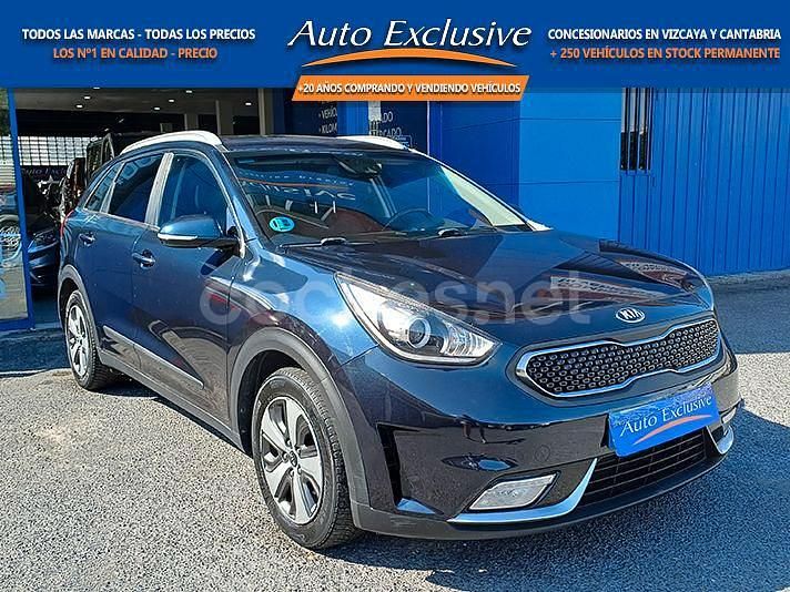 Negro Usado 2017 Kia Niro SUV | 14.490 € (Precio justo) - Imagen 1/4