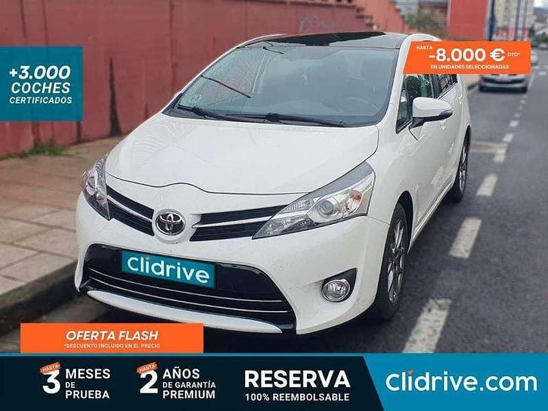 Blanco Usado 2014 Toyota Verso Advance Monovolumen | 11.290 € (Un poco caro) - Imagen 1/3