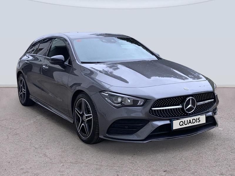 Usado Mercedes CLA200 163 CV (119 kW) 2020 Gris Berlina