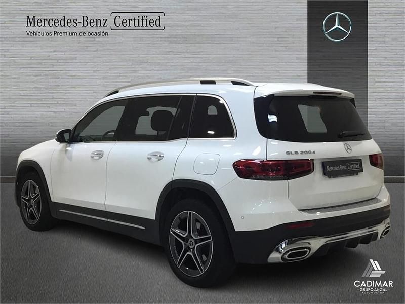 Usado Mercedes GLB200 150 CV (110 kW) 2021 Blanco SUV