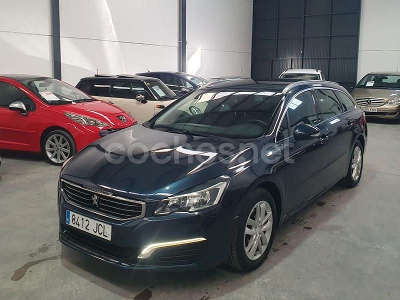 Azul Usado 2015 Peugeot 508 Active Familiar | 8999 € (Buen precio) - Imagen 1/4