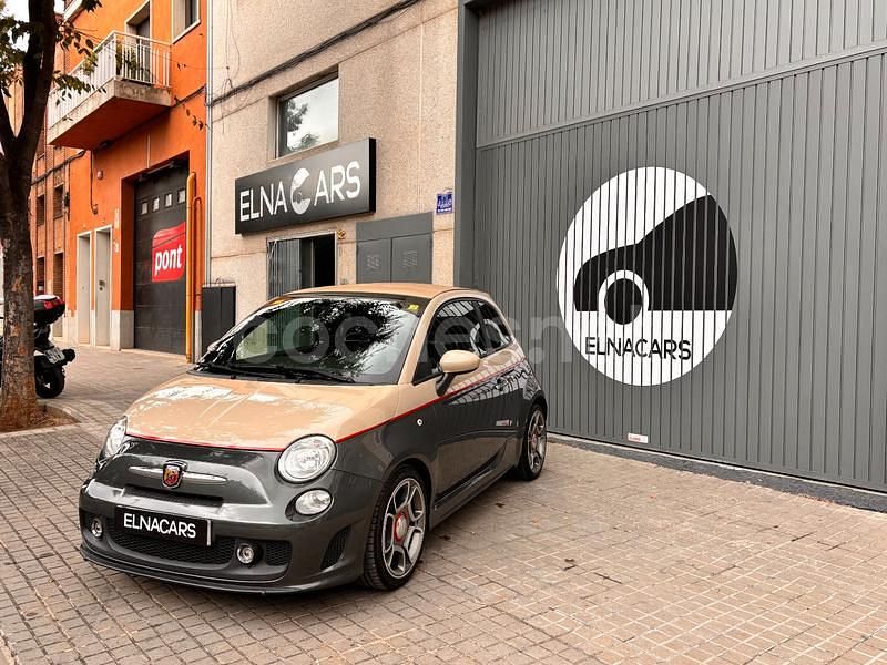 Gris / plata Usado 2015 Abarth 500C Descapotable | 14.900 € (Un poco caro) - Imagen 1/4