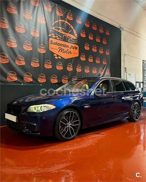 Usado BMW 535 Comfort Edition 313 CV (230 kW) 2011 Azul Familiar