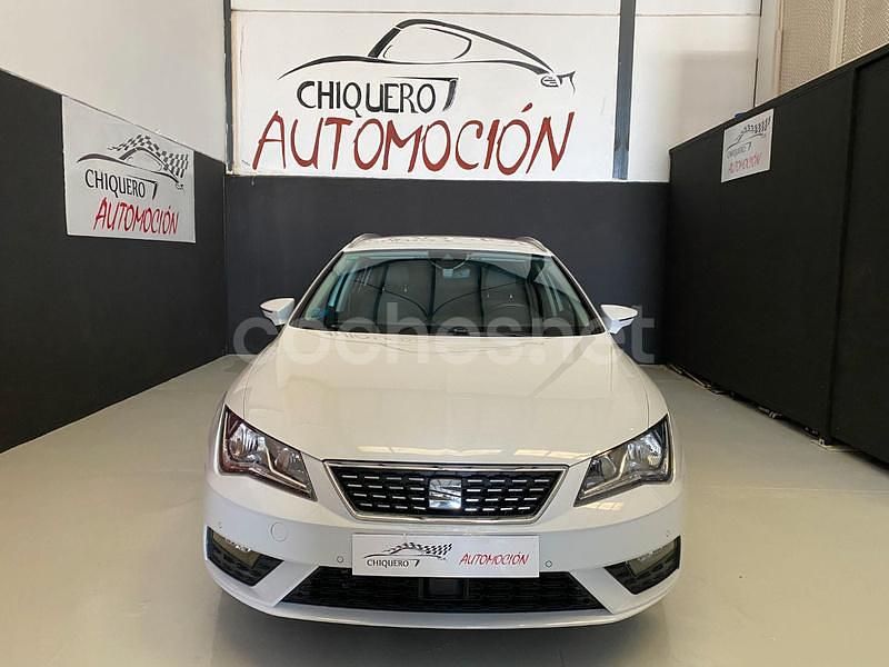 Usado Seat Leon XCELLENCE 130 CV (95 kW) 2019 Blanco Familiar