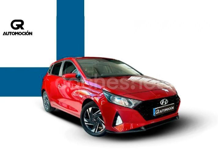 Granate Usado 2021 Hyundai i20 Berlina | 13.490 € (Precio justo) - Imagen 1/4