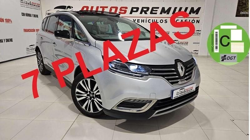 Gris Usado 2018 Renault Espace Initiale Paris Monovolumen | 19.990 € (Precio justo) - Imagen 1/4