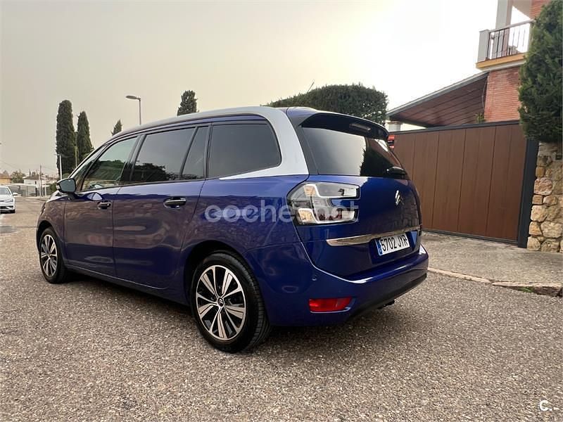 Usado Citroën Grand C4 Picasso Feel 120 CV (88 kW) 2017 Azul Monovolumen