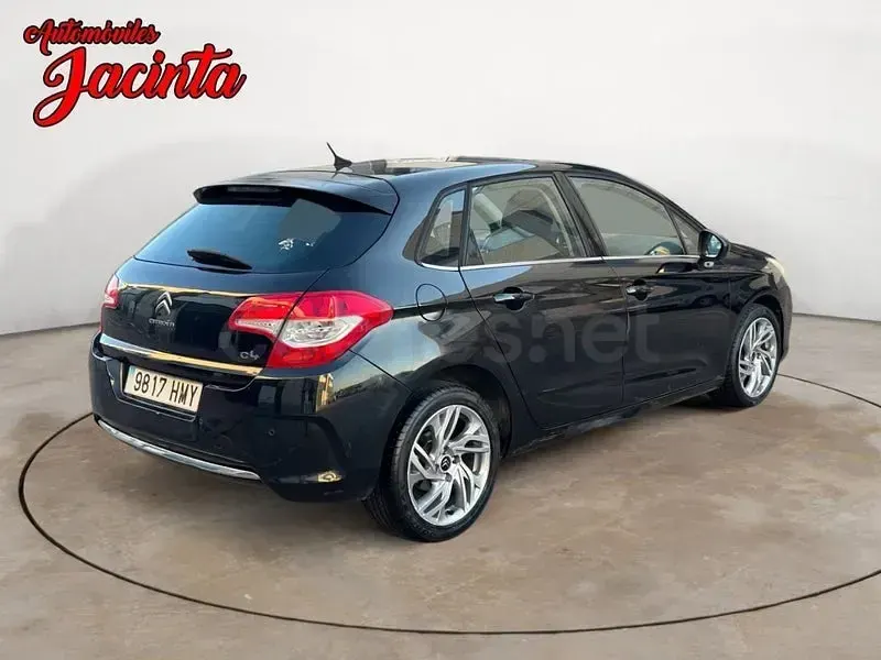 Usado Citroën C4 Exclusive 112 CV (82 kW) 2012 Negro Berlina