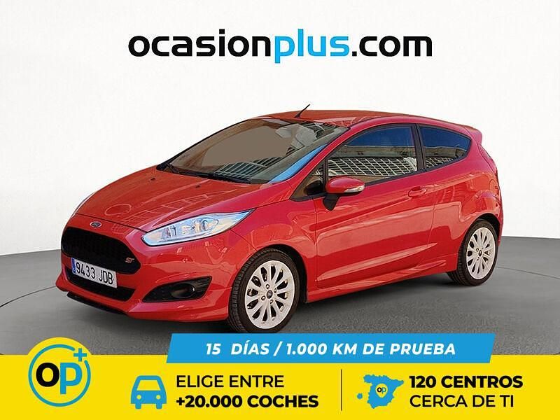 Rojo Usado 2015 Ford Fiesta Sport Utilitario | 7990 € (Buen precio) - Imagen 1/4
