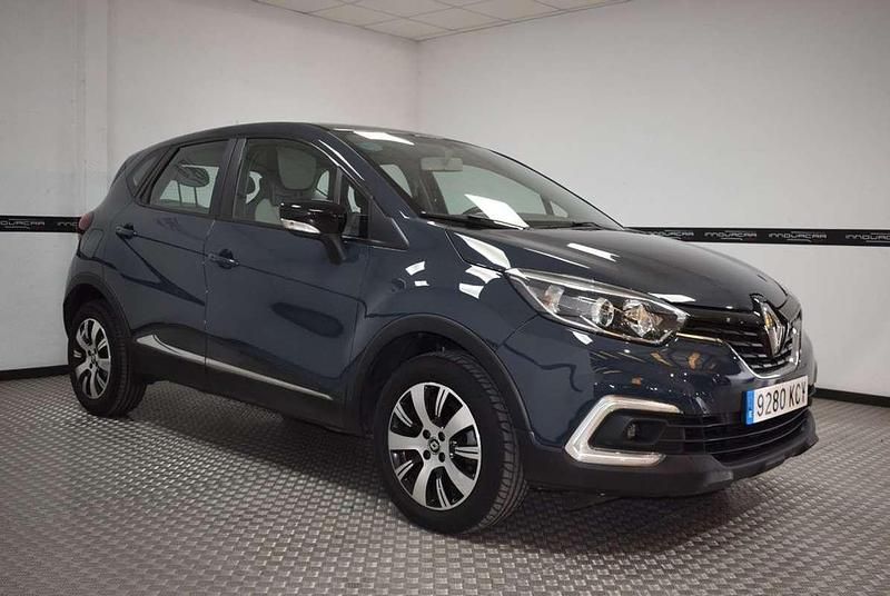 Usado Renault Captur Intens 90 CV (66 kW) 2017 Azul SUV