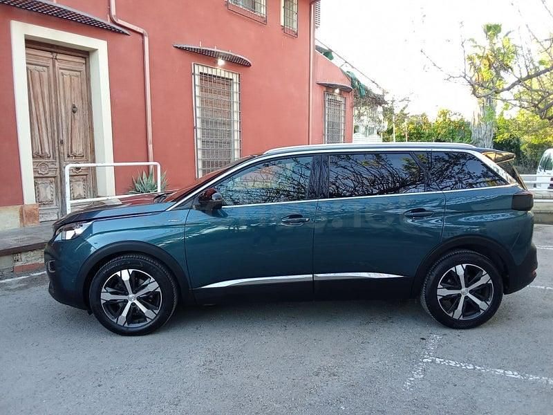 Usado Peugeot 5008 GT-line 165 CV (121 kW) 2018 Azul SUV