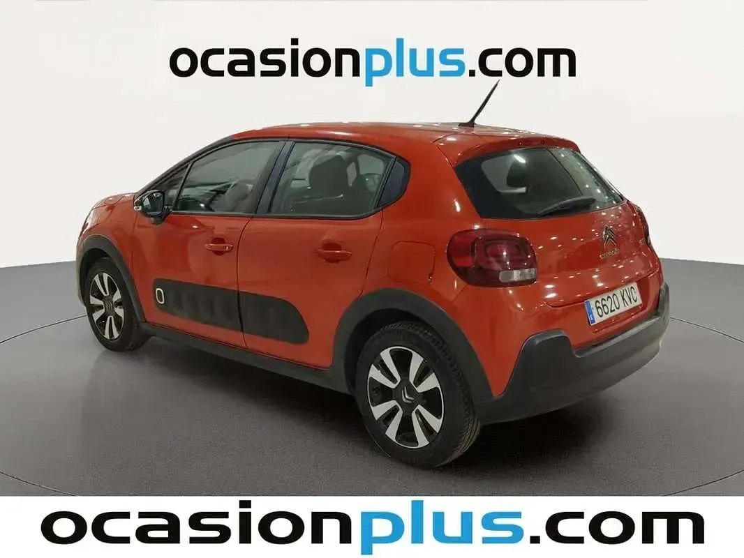 Usado Citroën C3 Feel 68 CV (50 kW) 2019 Naranja Utilitario