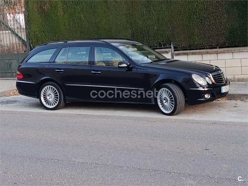 Negro Usado 2007 Mercedes E320 Elegance Familiar | 5499 € (Precio justo) - Imagen 1/4