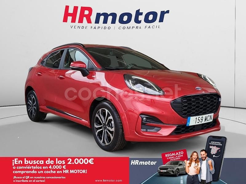 Rojo Usado 2022 Ford Puma ST-Line SUV | 16.990 € (Precio justo) - Imagen 1/4