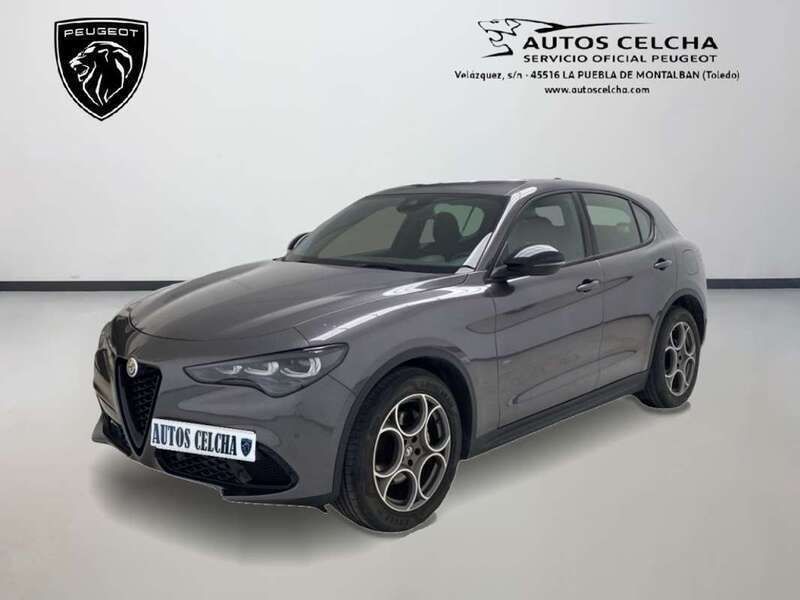 Gris Usado 2024 Alfa Romeo Stelvio Sprint SUV | 28.490 € (Buen precio) - Imagen 1/4