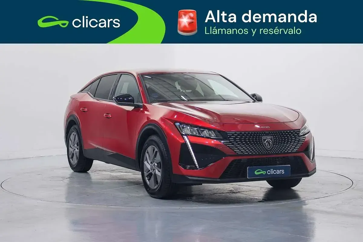 Usado Peugeot 408 Allure 150 CV (110 kW) 2024 Rojo SUV