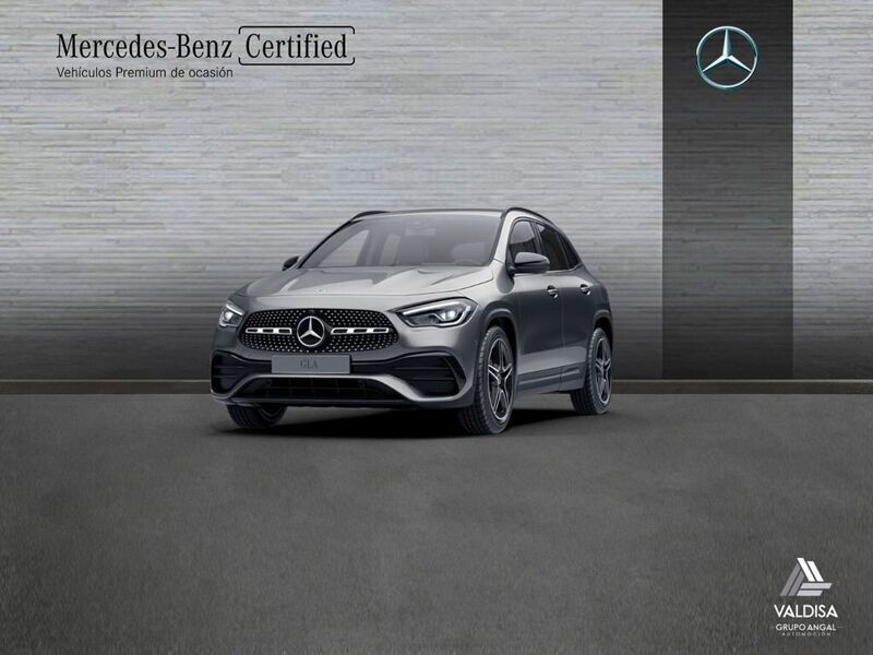 Negro Usado 2021 Mercedes GLA200 AMG line SUV | 32.900 € (Precio justo) - Imagen 1/4