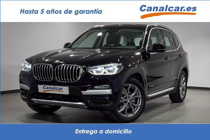 Usado BMW X3 190 CV (139 kW) 2018 Negro SUV