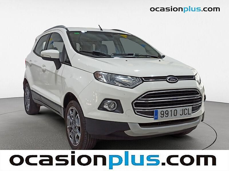 Usado Ford Ecosport Titanium 95 CV (69 kW) 2015 Blanco SUV