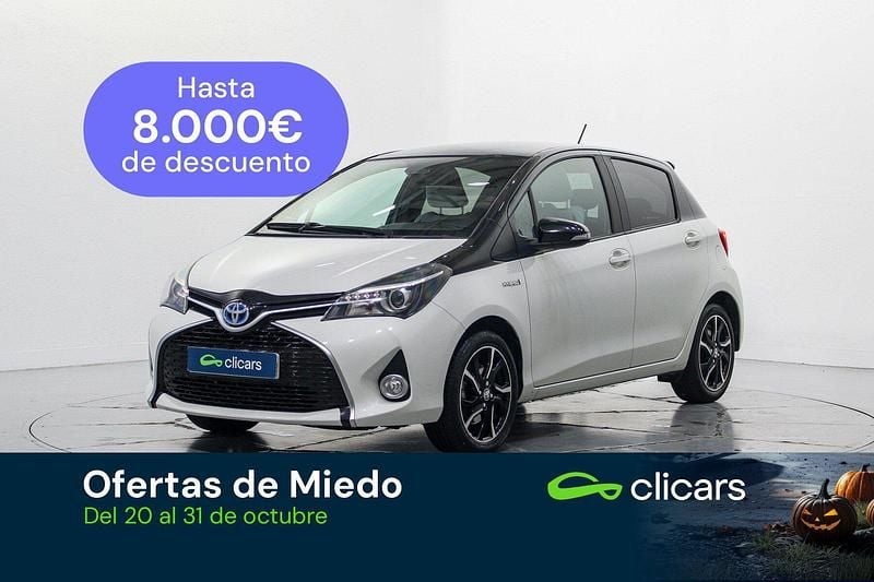Blanco Usado 2017 Toyota Yaris Hybrid Berlina | 12.990 € (Precio justo) - Imagen 1/4
