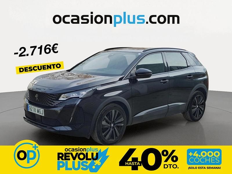 Usado Peugeot 3008 GT 130 CV (95 kW) 2023 Negro SUV