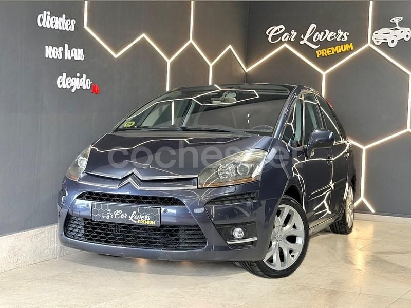 Azul Usado 2008 Citroën C4 Picasso Exclusive Monovolumen | 5500 € (Precio justo) - Imagen 1/4