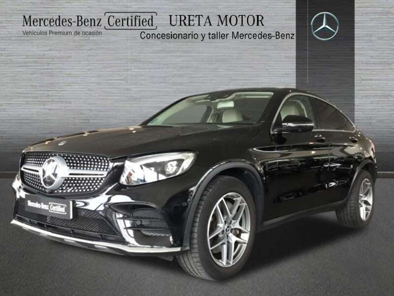 Negro Usado 2019 Mercedes GLC250 Coupe | 39.900 € (Precio justo) - Imagen 1/4