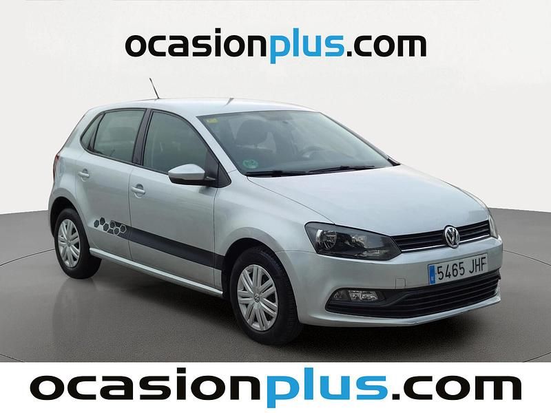 Usado VW Polo Edition 75 CV (55 kW) 2015 Gris plata Utilitario