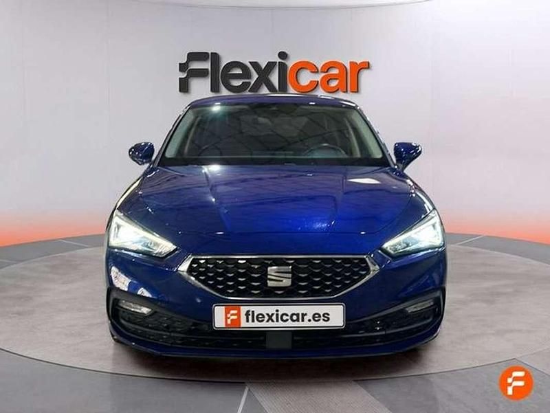 Usado Seat Leon XCELLENCE 150 CV (110 kW) 2021 Azul Utilitario