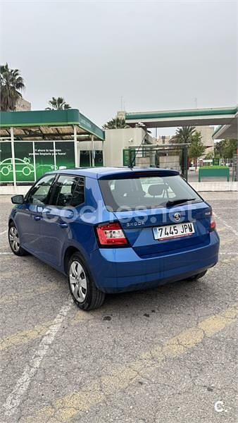 Brugt Skoda Fabia Ambition 60 HK (44 kW) 2016 Blå Sedan