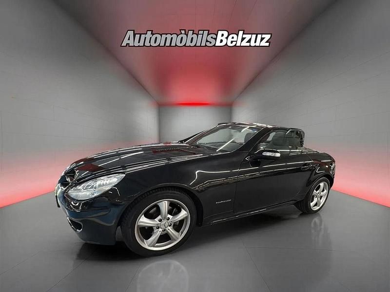 Negro Usado 2006 Mercedes SLK200 Descapotable | 14.490 € (Precio justo) - Imagen 1/4
