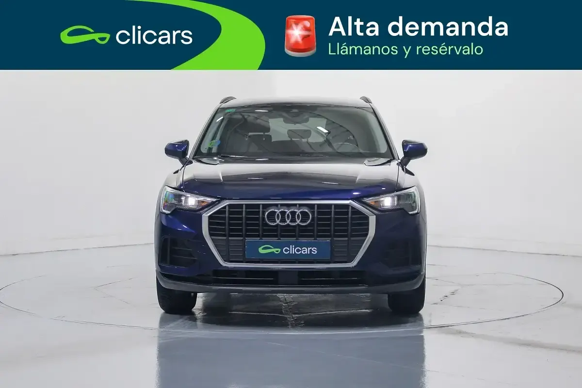 Usado Audi Q3 150 CV (110 kW) 2021 Azul SUV