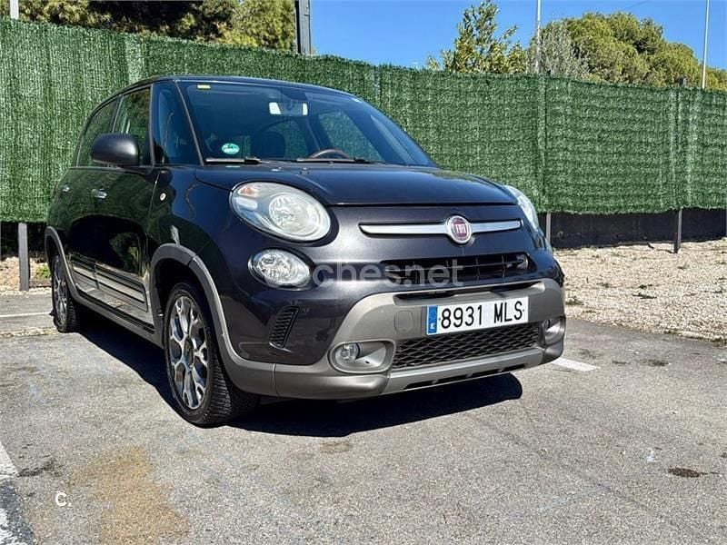 Usado Fiat 500L 120 CV (88 kW) 2014 Negro Monovolumen