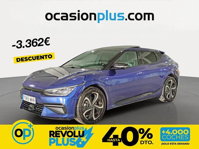 Usado Kia EV6 GT-Line 168 kW (229 CV) 2023 Azul SUV