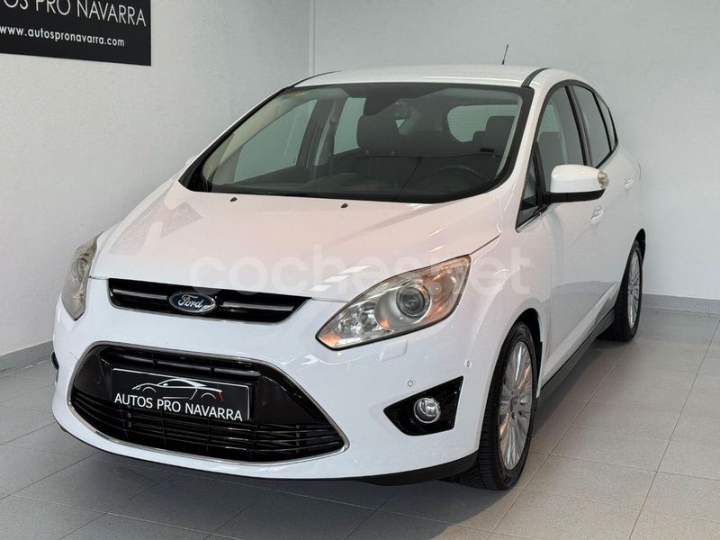 Blanco Usado 2014 Ford C-MAX Titanium Monovolumen | 7100 € (Buen precio) - Imagen 1/4