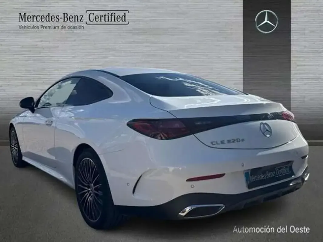 Usado Mercedes CLE220 197 CV (144 kW) 2025 Blanco Coupe