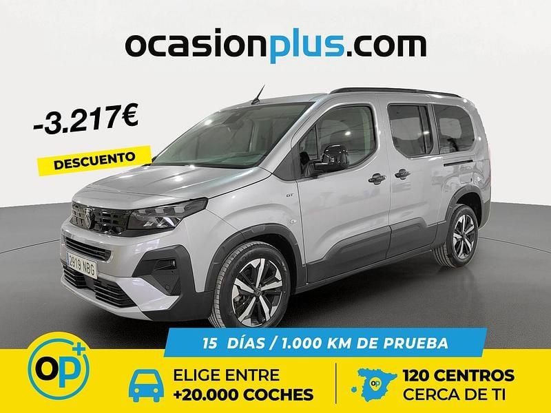 Usado Peugeot Rifter GT 130 CV (95 kW) 2025 Gris Monovolumen