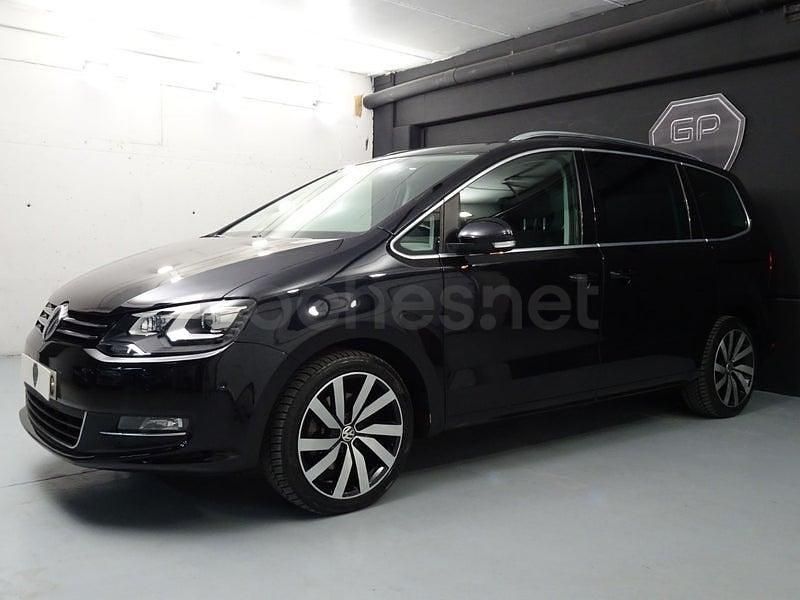 Usado VW Sharan Sportline 184 CV (135 kW) 2016 Negro Monovolumen
