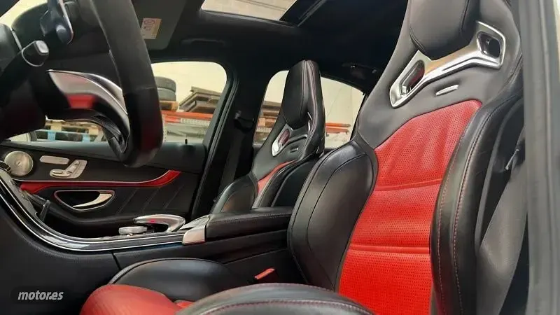 Usado Mercedes C63S AMG AMG 510 CV (375 kW) 2015 Blanco Berlina
